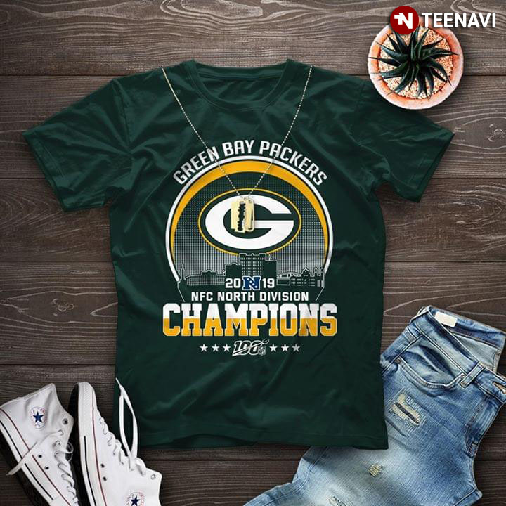 Color As The Picture On The Web Bay Packers 2019 Nfc North Division Champions T-Shirt Color As The Picture On The Web Bay Packers 2019 Nfc North Division Champions T-Shirt