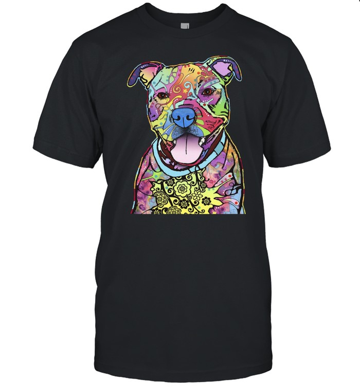 Colourful Pit Bulls T-Shirt Colourful Pit Bulls T-Shirt