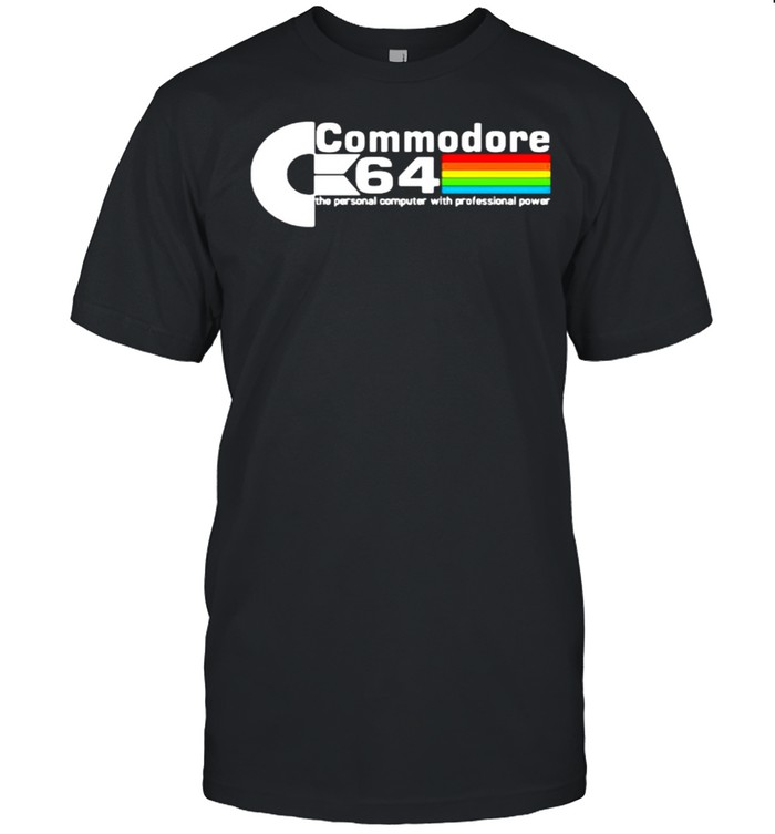 Commodore 64 The Personal Computer With Professional Power T-Shirt Commodore 64 The Personal Computer With Professional Power T-Shirt