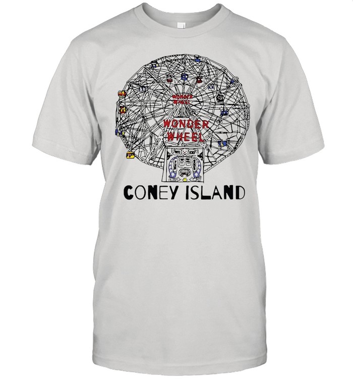 Coney Island Brooklyn New York City Ferris Wheel T-Shirt