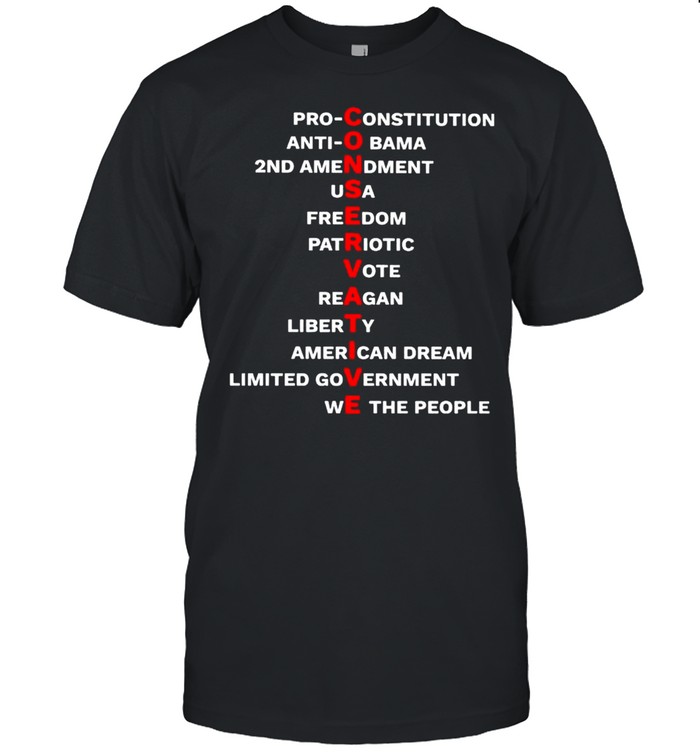 Conservative Pro-Constitution Anti-Obama 2Nd Amendment T-Shirt Conservative Pro-Constitution Anti-Obama 2Nd Amendment T-Shirt