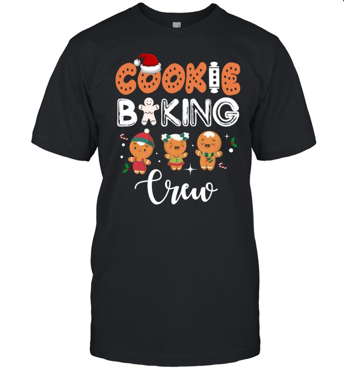 Cookie Baking Crew Christmas Gingerbread Team T-Shirt