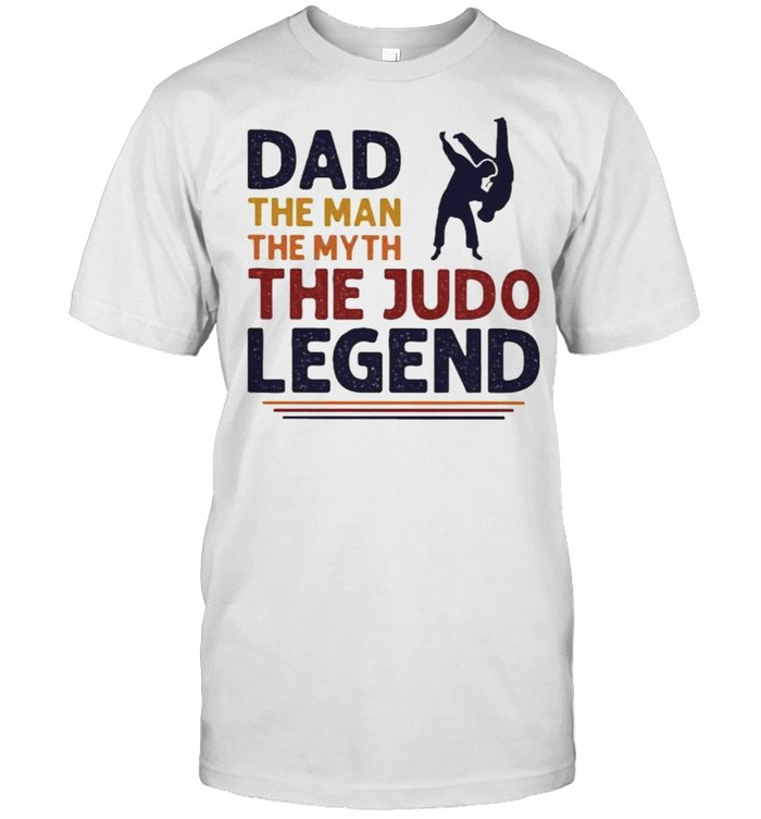 Dad The Man The Myth The Judo Legend Vintage T-Shirt