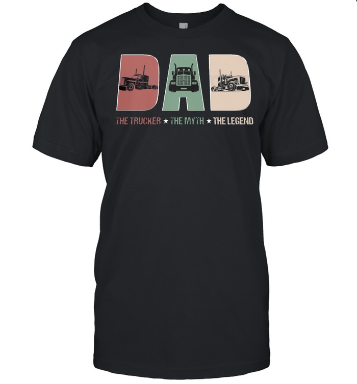 Dad The Tracker The Myth The Legend T-Shirt