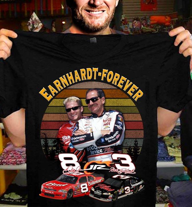 Dale Earnhardt And Dale Earnhardt Jr. Earnhardt Forever T-Shirt