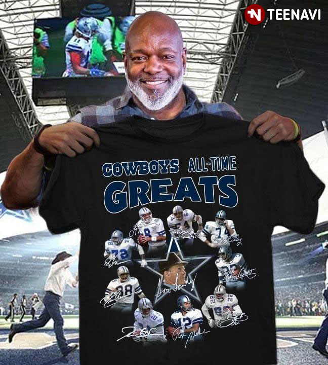 Dallas Cowboys All-Time Greats T-Shirt