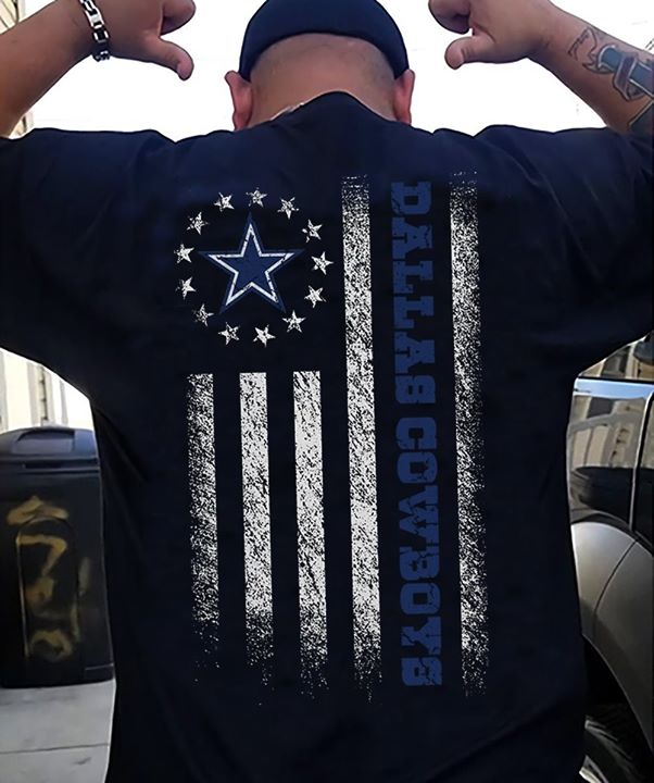 Dallas Cowboys American Flag T-Shirt