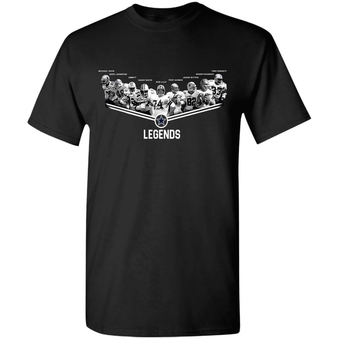 Dallas-Cowboys-Team-Legends G500 Gildan 5.3 Oz. T-Shirt