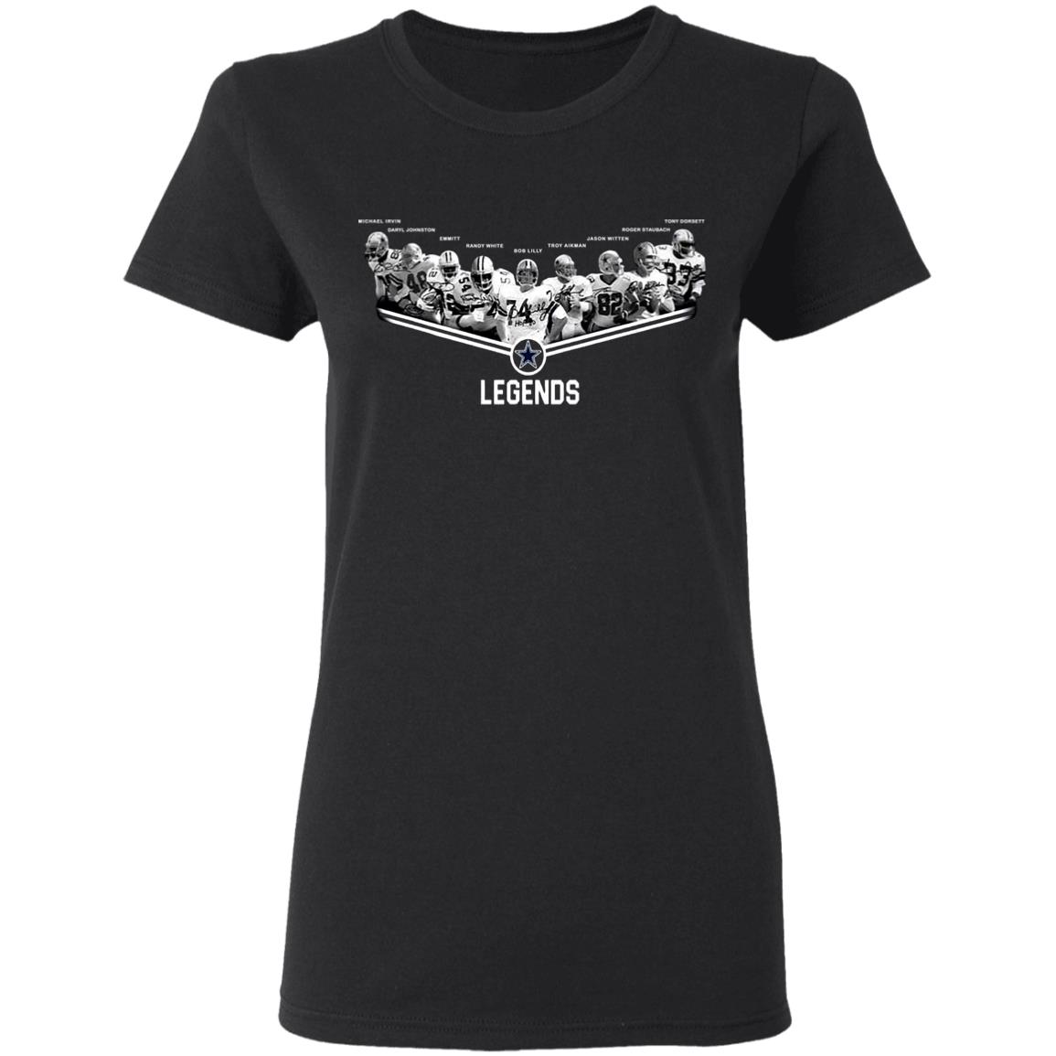 Dallas-Cowboys-Team-Legends G500l Gildan Ladies’ 5.3 Oz. T-Shirt