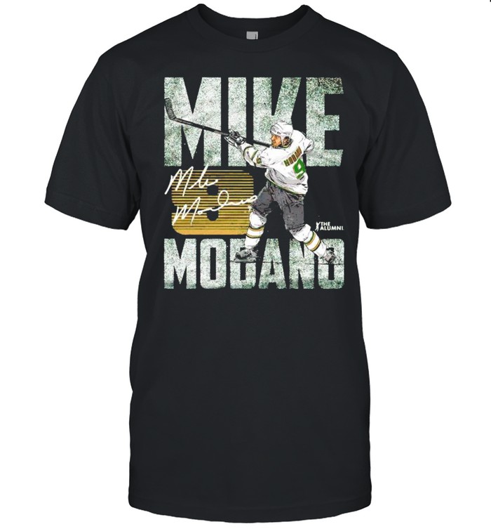 Dallas Stars Mike Modano #9 Hit The Ball T-Shirt