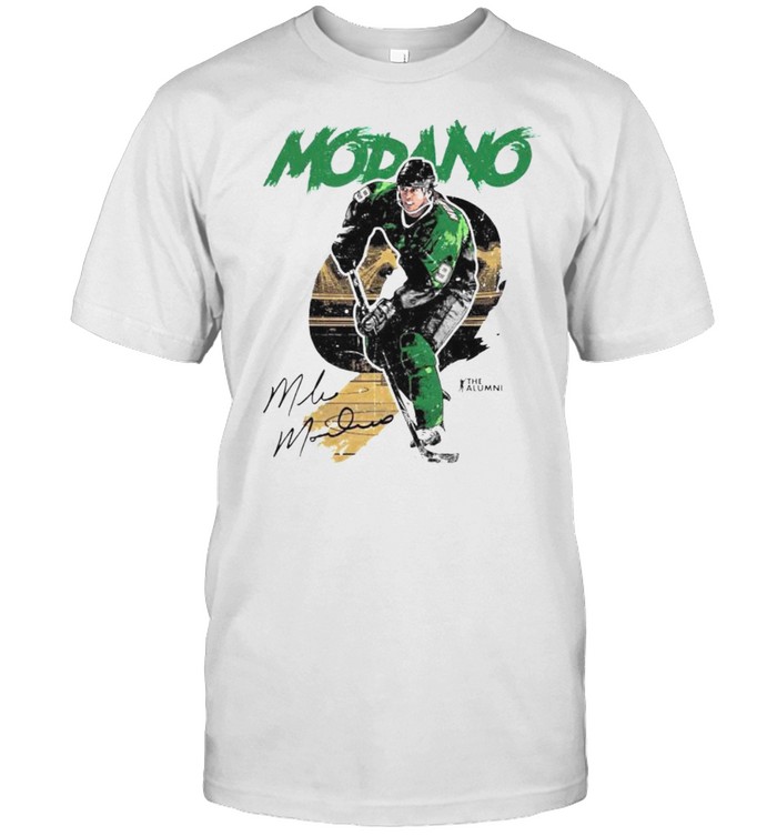 Dallas Stars Mike Modano Signature T-Shirt Dallas Stars Mike Modano Signature T-Shirt
