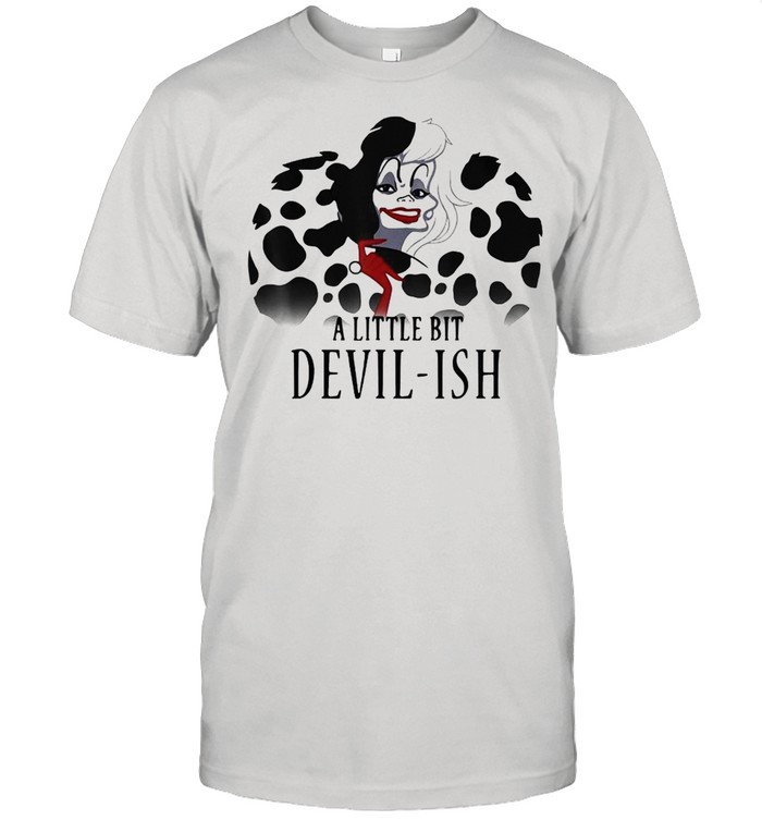 Dalmatians Cruella A Little Bit Graphic T-Shirt