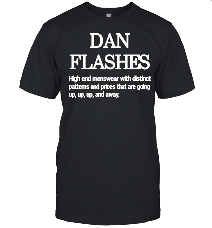 Dan Flashes Fictitious Menswear Pattern Store Danflashes T-Shirt