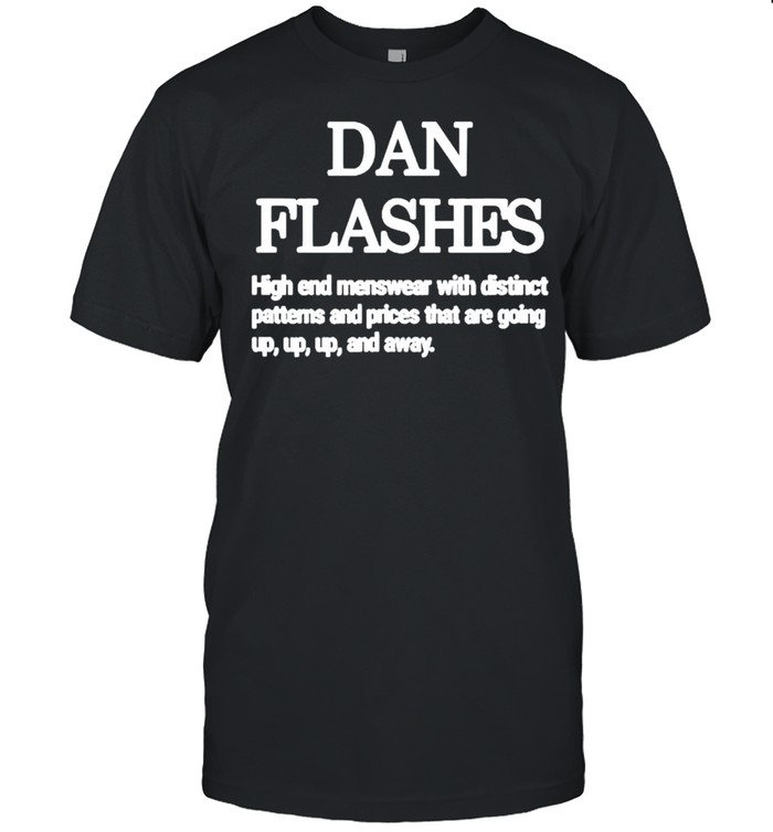 Dan Flashes High End Menswear With Distinct Patterns T-Shirt
