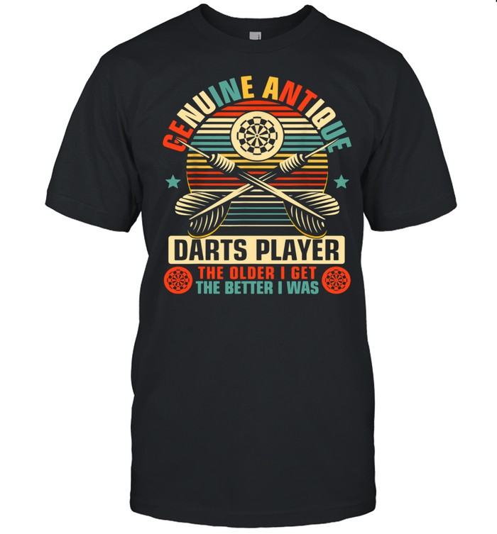 Darts Player Genuine T-Shirt Darts Player Genuine T-Shirt
