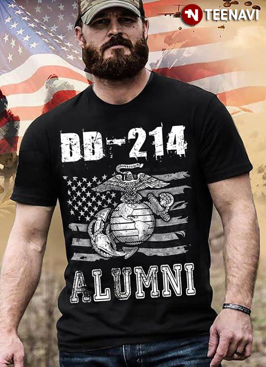 Dd-214 Alumni United States Marine Corps T-Shirt