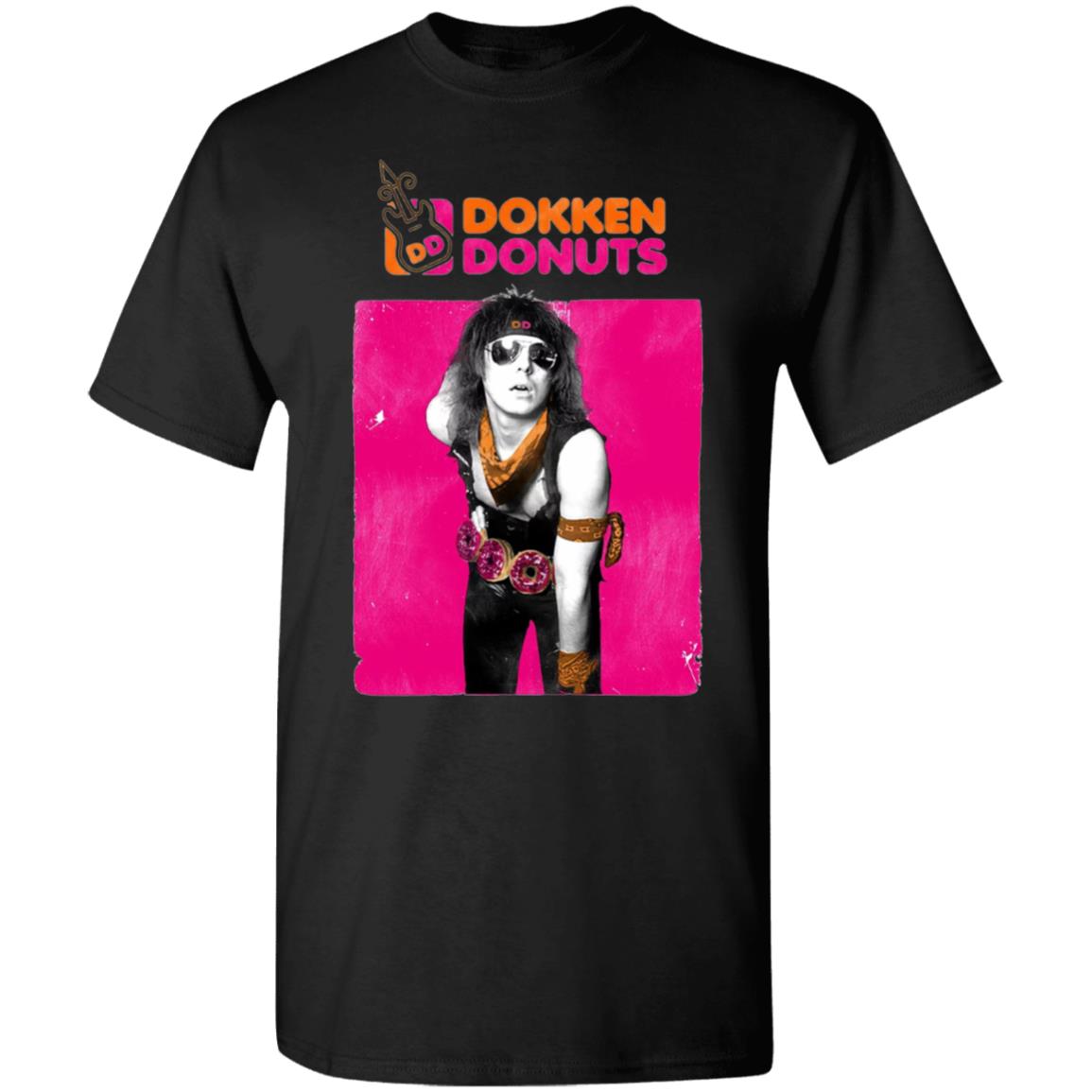 Dd-Dokken-Donuts G500 Gildan 5.3 Oz. T-Shirt Dd-Dokken-Donuts G500 Gildan 5.3 Oz. T-Shirt