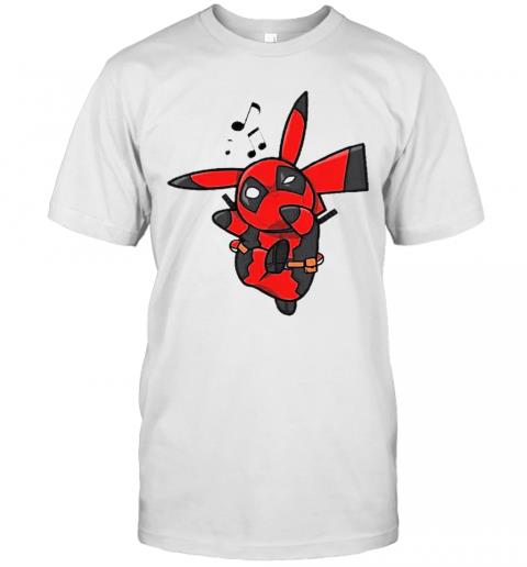Deadchu Singing Pikachu Marvel Deadpool Mashup T-Shirt