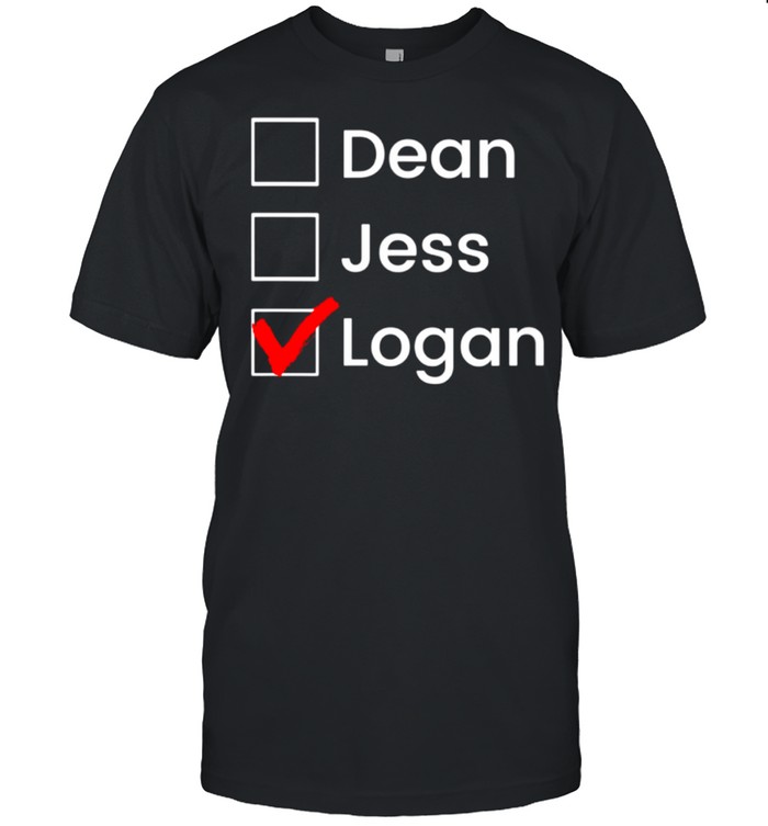 Dean Logan Jess Checkbox Team Logan Girls T-Shirt