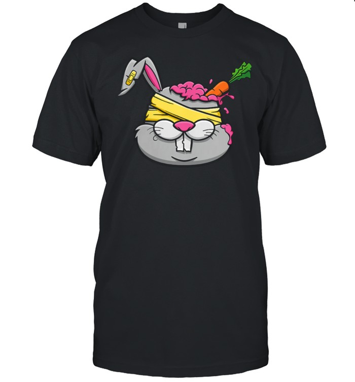 Death By Carrot Zombie Bunny Rabbit Halloween Inspired T-Shirt