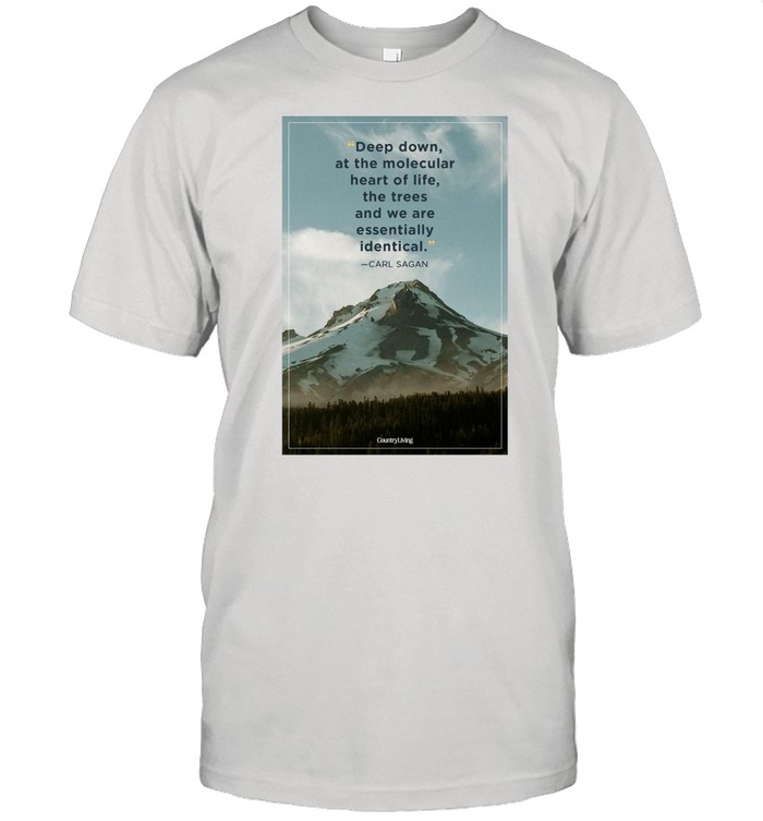 Deep Down At The Molecular Heart Of Life The Trees And We Are Essentially Identical T-Shirt Deep Down At The Molecular Heart Of Life The Trees And We Are Essentially Identical T-Shirt