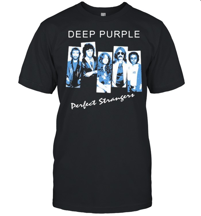 Deep Purple Perfect Strangers Band Music Rock T-Shirt Deep Purple Perfect Strangers Band Music Rock T-Shirt