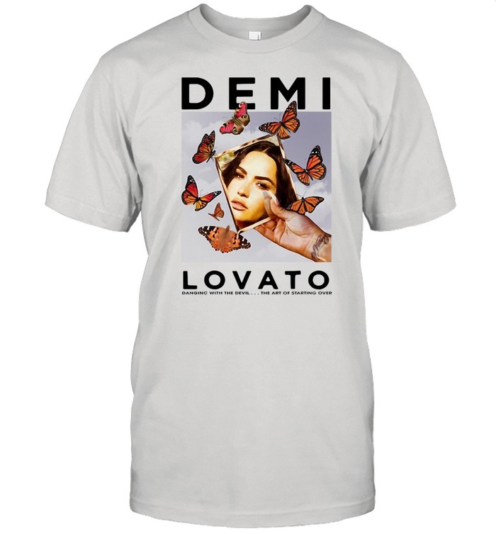 Demi Lovato Photo Butterflies T-Shirt