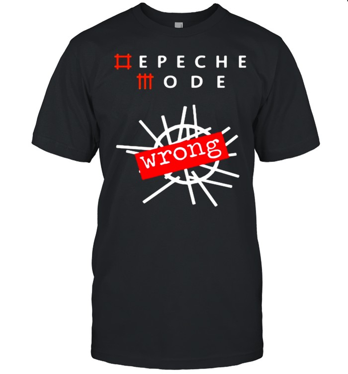 Depeche Mode Wrong T-Shirt Depeche Mode Wrong T-Shirt