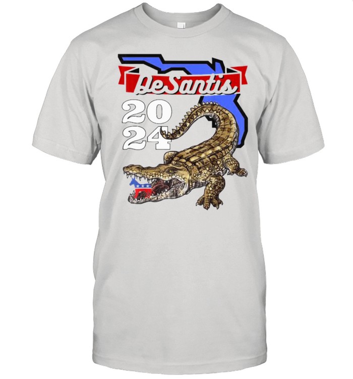 Desantis 2024 For Florida Lovers Cross T-Shirt