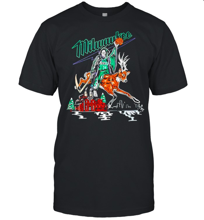 Devil Milwaukee Bucks Reaper T-Shirt