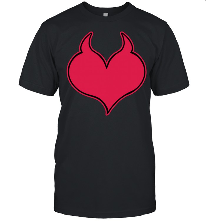 Devil Red Heart Horns Soft Grunge Goth Gothic Dark Aesthetic T-Shirt Devil Red Heart Horns Soft Grunge Goth Gothic Dark Aesthetic T-Shirt