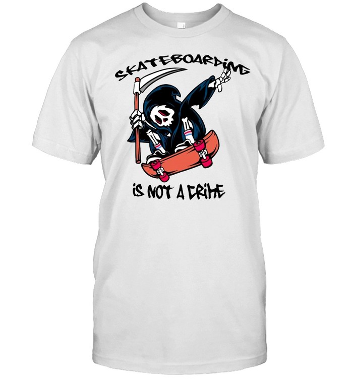 Devil Skateboarding Is Not A Crime T-Shirt