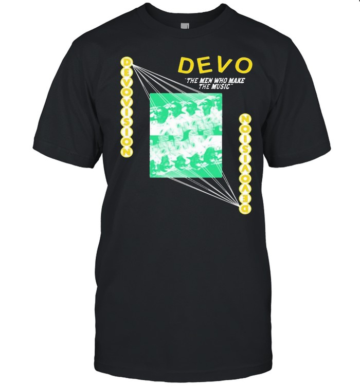 Devo The Men Who Make The Music Devovision T-Shirt Devo The Men Who Make The Music Devovision T-Shirt