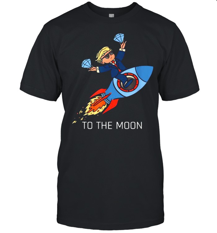 Diamond Hands To The Moon T-Shirt Diamond Hands To The Moon T-Shirt