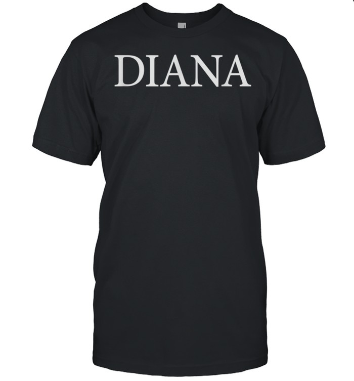 Diana Name Vintage Retro Classic T-Shirt