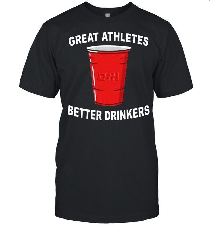 Diii Great Athletes Better Drinkers Pocket T-Shirt