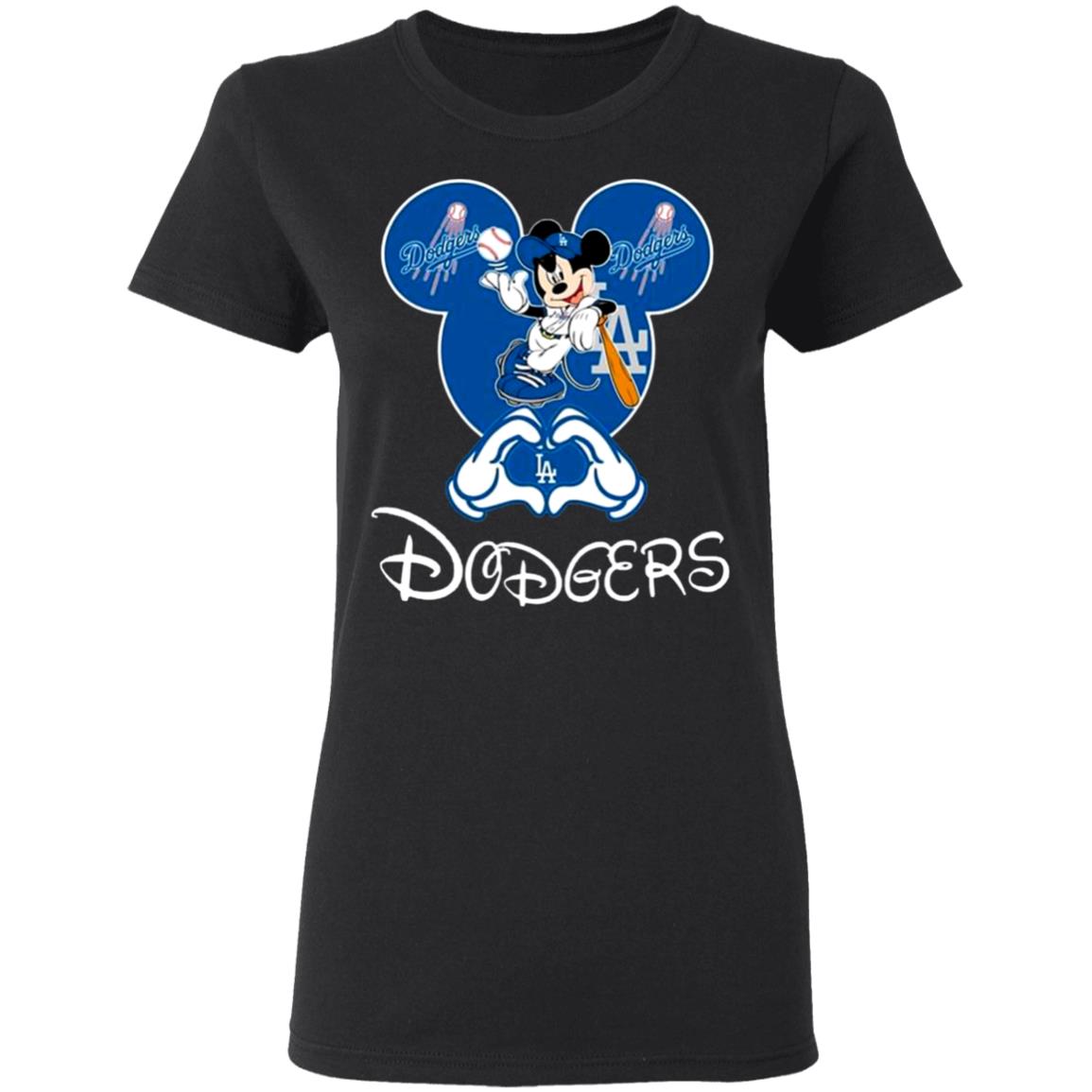 Disney-Mickey-Mouse-Loves-Los-Angeles-Dodgers-Heart G500l Gildan Ladies’ 5.3 Oz. T-Shirt Disney-Mickey-Mouse-Loves-Los-Angeles-Dodgers-Heart G500l Gildan Ladies’ 5.3 Oz. T-Shirt