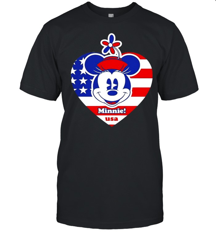 Disney Minnie Mouse Americana Usa T-Shirt