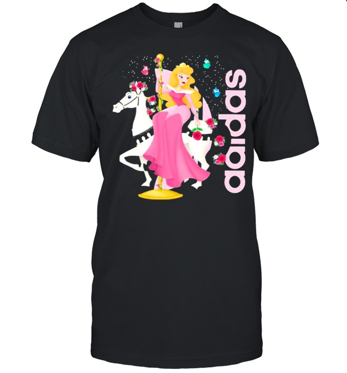 Disney World Aurora Carousel Adidas Logo T-Shirt Disney World Aurora Carousel Adidas Logo T-Shirt