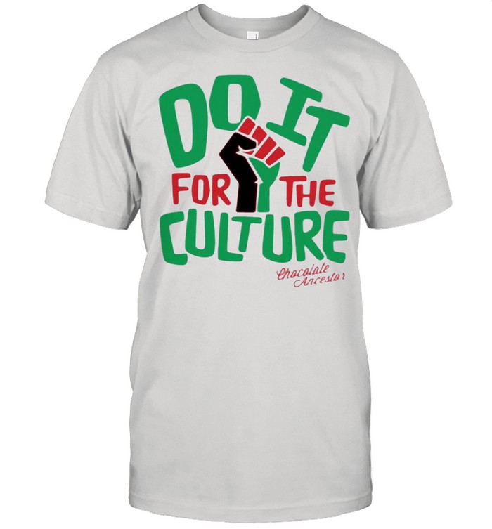 Do It For The Culture Chocolate Ancestor T-Shirt Do It For The Culture Chocolate Ancestor T-Shirt