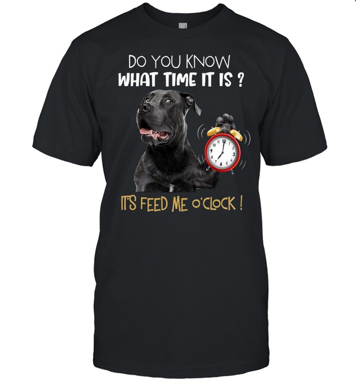 Do You Know What Time Is It Its Feed Me Oclock T-Shirt