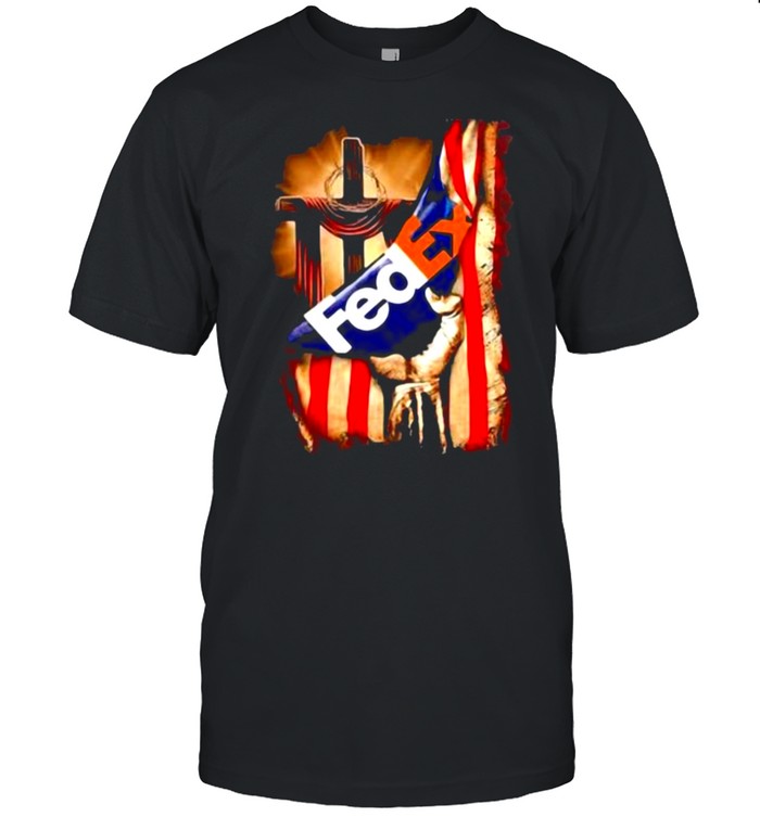 Fedex Vintage American Flag God T-Shirt Fedex Vintage American Flag God T-Shirt
