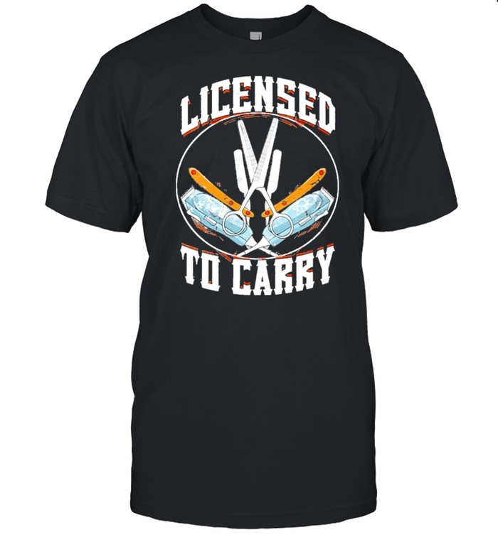 Female Barber Licensed To Carry T-Shirt