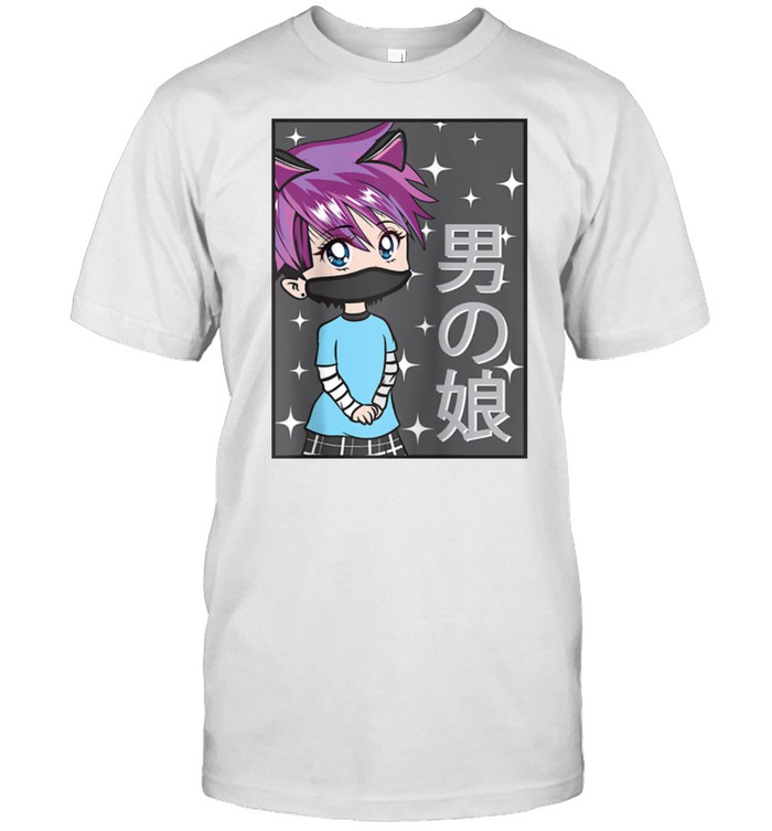 Femboy Japanese Neko Anime Boy Chibi Kawaii Aesthetic T-Shirt Femboy Japanese Neko Anime Boy Chibi Kawaii Aesthetic T-Shirt