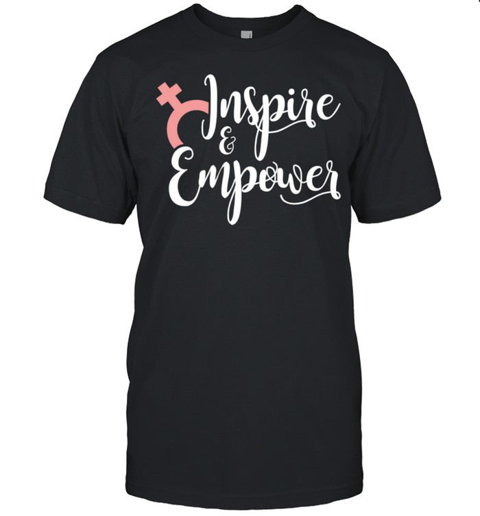 Feministin Empowered Empower Frauen Feministin Langarmshirt T-Shirt