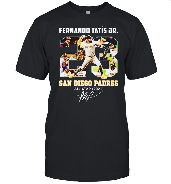 Fernando Tatis Jr. #23 San Diego Padres All Star 2021 T-Shirt Fernando Tatis Jr. #23 San Diego Padres All Star 2021 T-Shirt