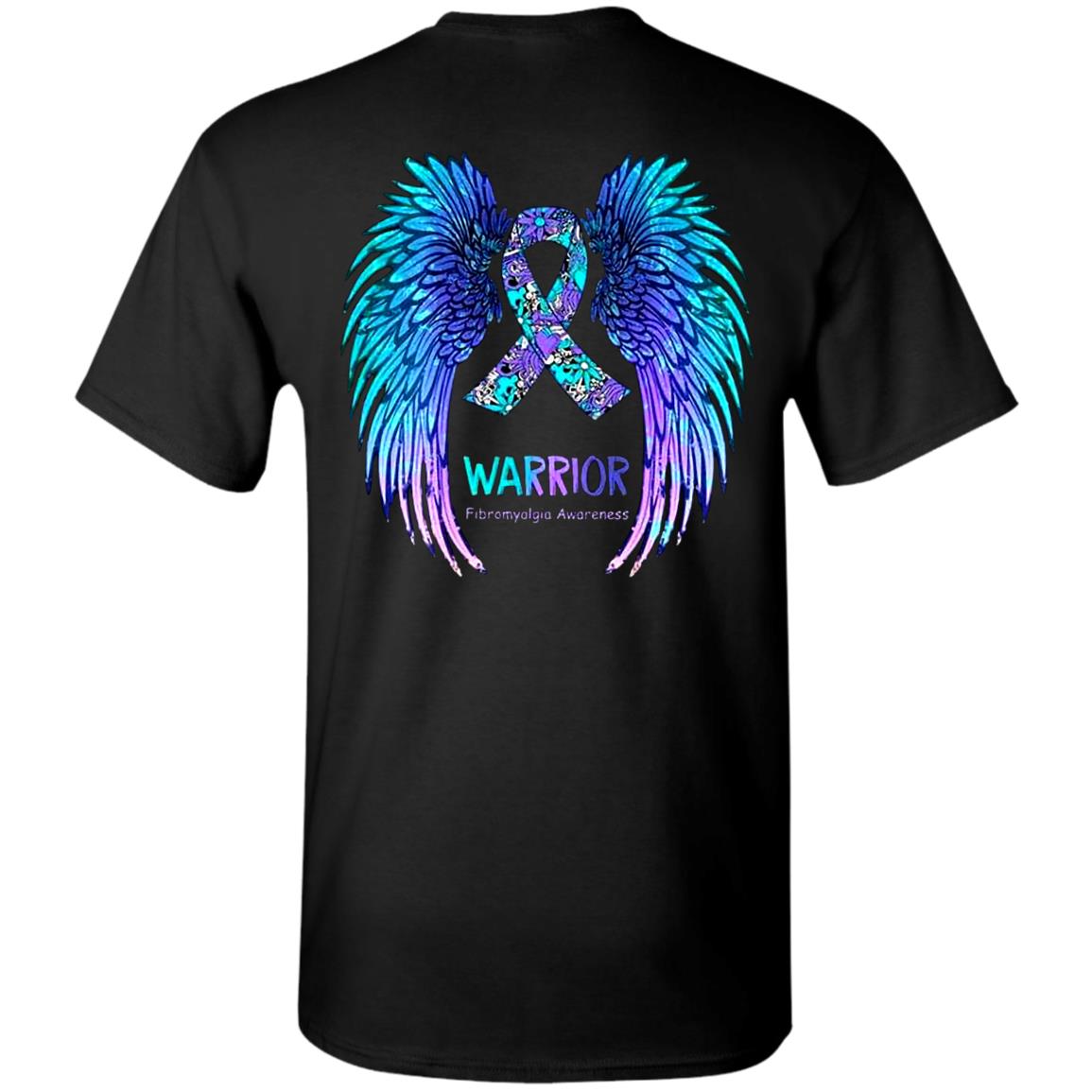 Fibromyalgia-Awareness-Angel-Wings G500 Gildan 5.3 Oz. T-Shirt