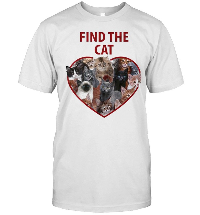 Find The Cat Love T-Shirt