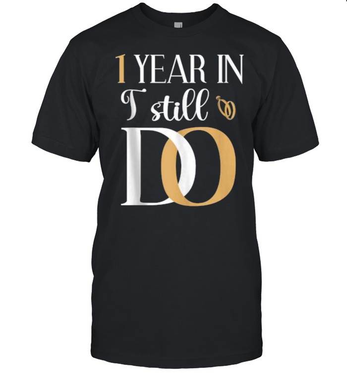 First 1St 1 Year Wedding Anniversary Husband Wife T-Shirt