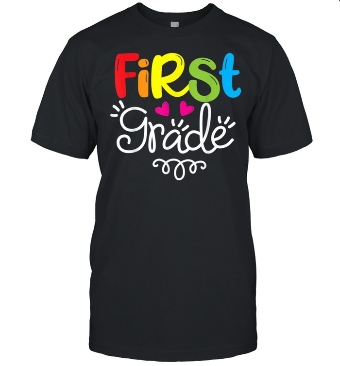First Grade Girls Boys Teacher Team 1St Grade Squad T-Shirt